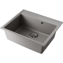 Мойка для кухни Omoikiri Daisen 60-GR Artgranit 60х51х19,5 см врезная кварц leningrad grey