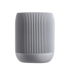 Стакан для ванной Fora Bonna настольный полирезин серый (FOR-BON044) - фото 1