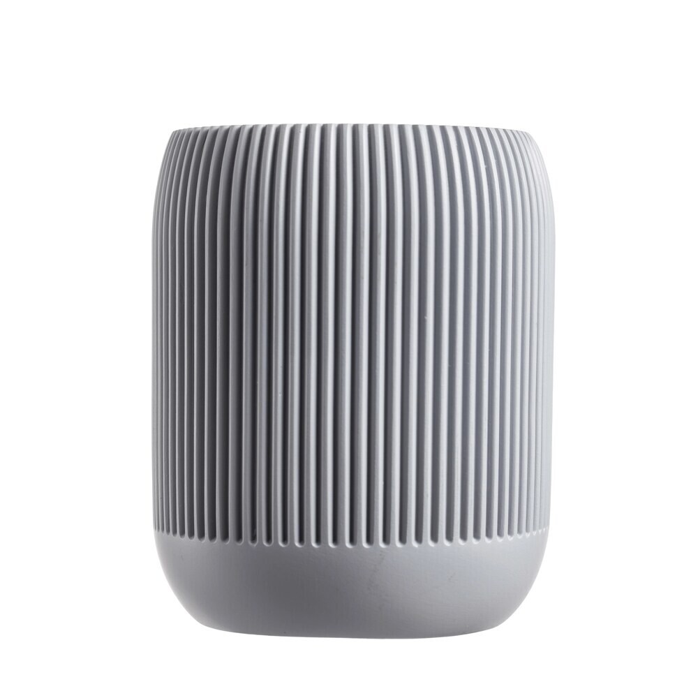 Стакан для ванной Fora Bonna настольный полирезин серый (FOR-BON044)