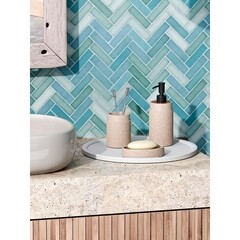 Стакан для ванной Zenfort Дюна настольный полирезин бежевый (106555) - фото 2