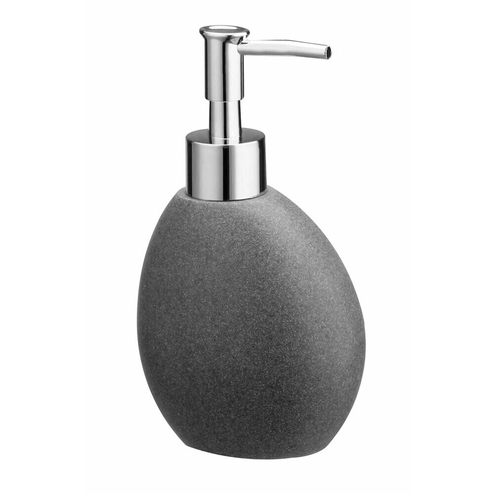 Дозатор для мыла Zenfort Черный камень настольный полирезин графит (106162)