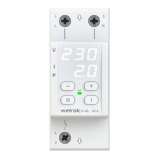 Реле напряжения модульное Welrok VI-40 220 В 40 А тип AC цифровое