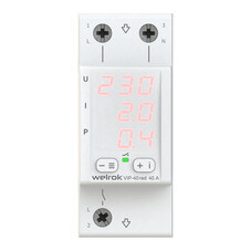 Реле многофункциональное модульное Welrok VIP-40 red 220 В 40 А тип AC цифровое