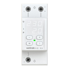 Изображение товара Реле напряжения и контроля фаз модульное Welrok VI-32 220 В 32 А тип AC цифровое