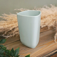 Стакан для ванной Delphinium Mint настольный пластик голубой (106308) - фото 2