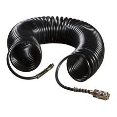 Шланг пневматический спиральный Fubag 1/4 15 м для компрессоров с фитингами (170025) - фото 1