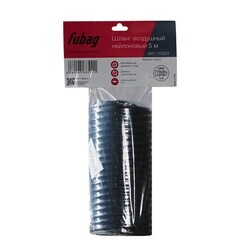 Шланг пневматический спиральный Fubag 1/4 5 м для компрессоров с фитингами (170023) - фото 3