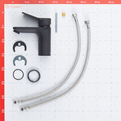 Смеситель для раковины AM.PM X-Joy однорычажный черный (F85A02122) - фото 2