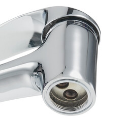 Смеситель для раковины Corsa Deco Wave L однорычажный хром (1010674) - фото 4