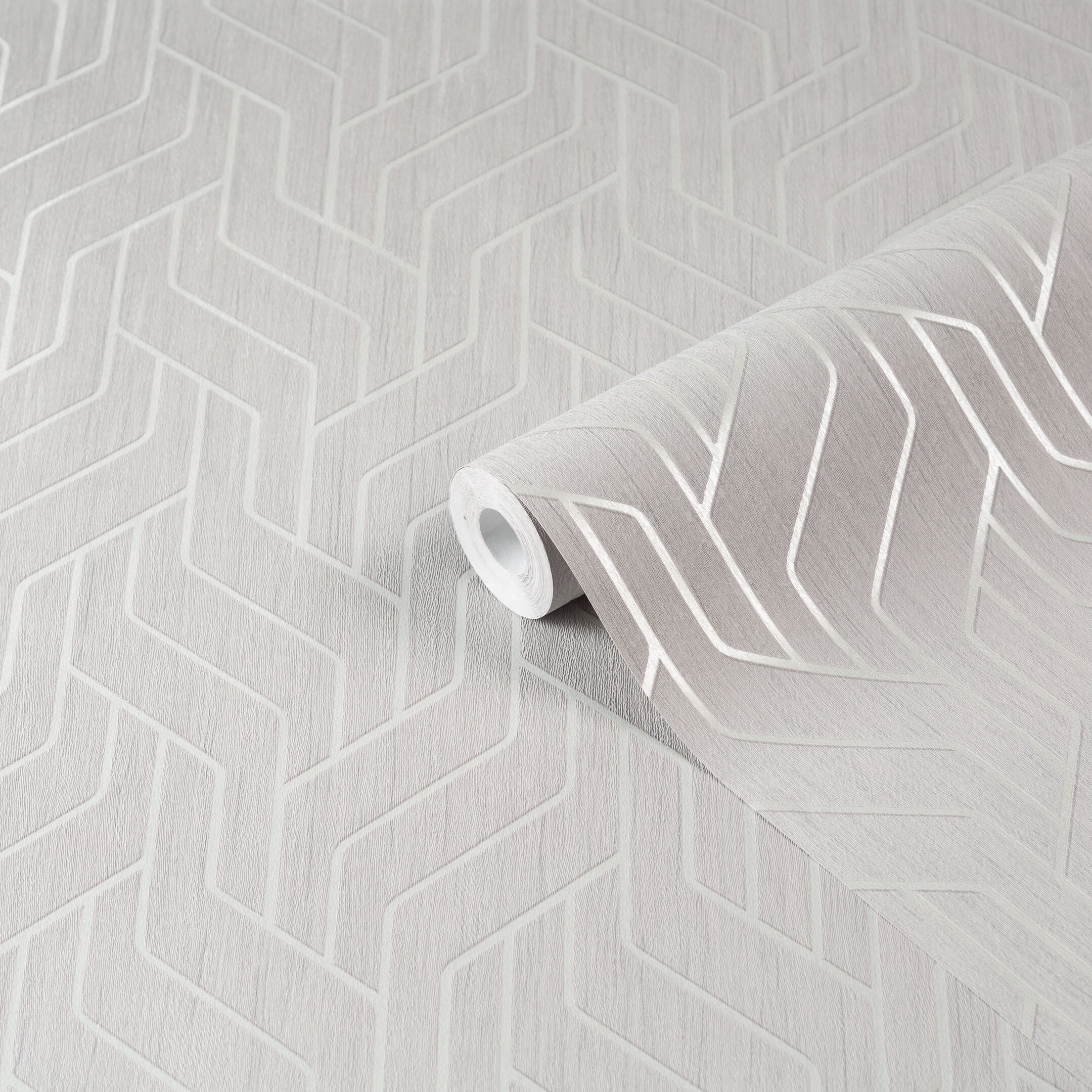 Изображение товара Обои компакт-винил на флизелиновой основе Elysium Уно Е805003 1,06х10 м серый