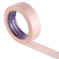Лента малярная RoxelPro RoxPro 5025 Ultra для деликатных поверхностей розовая 30 мм 50 м (304332) - фото 2