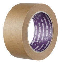 Лента малярная RoxelPro RoxPro 3680 коричневая 48 мм 40 м (305839R) - фото 1