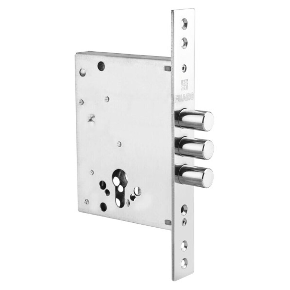 Изображение товара Замок врезной Fuaro MDV25/C-60.00.3R16 для входной двери под цилиндр хром