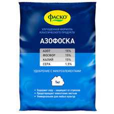 Удобрение минеральное сухое универсальное Азофоска Фаско 1 кг