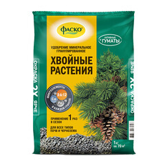 Изображение товара Удобрение минеральное сухое для хвойных растений гранулированное 5М Фаско 1 кг