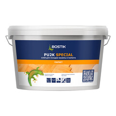 Клей для паркета полиуретановый Bostik PU2K Special двухкомпонентный 12 кг - фото 2