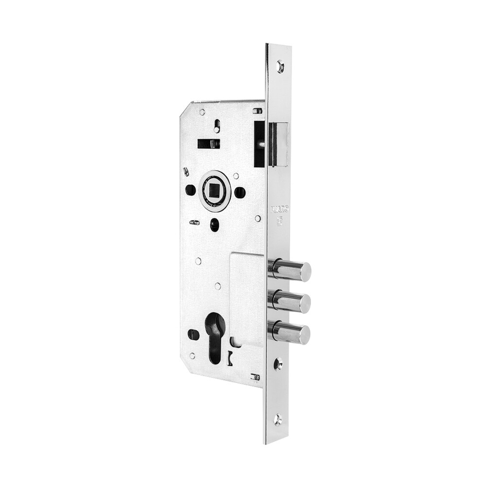 Изображение товара Замок врезной Fuaro DD900/C-45.85.3MR CP для входной двери под цилиндр хром