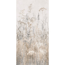 Керамогранит Alma Ceramica Flora коричневый декор 1200х600х8,5 мм (2 шт.= 1,44 кв.м)