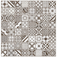Плитка облицовочная Alma Ceramica Boho многоцветная 500x249x8 мм (9 шт.=1,121 кв.м)