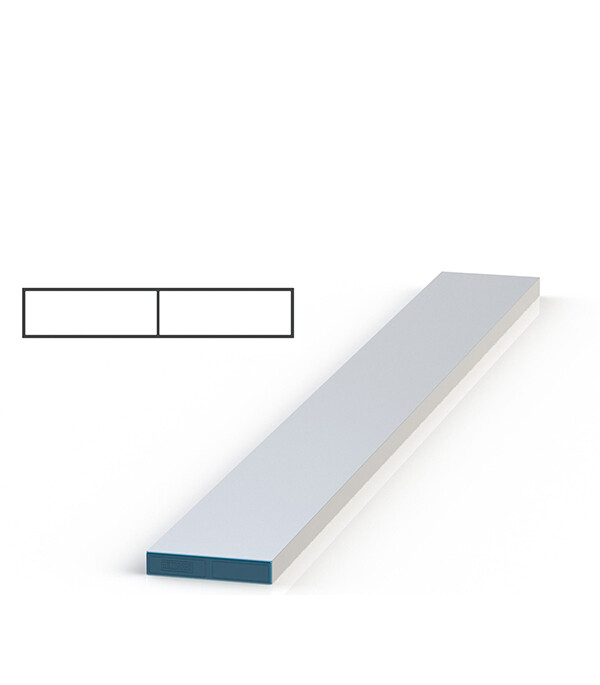 Изображение товара Правило алюминиевое 3 м прямоугольник Зубр