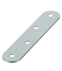 Пластина крепежная оцинкованная 100х19х2.0 мм (4 шт.) - фото 3