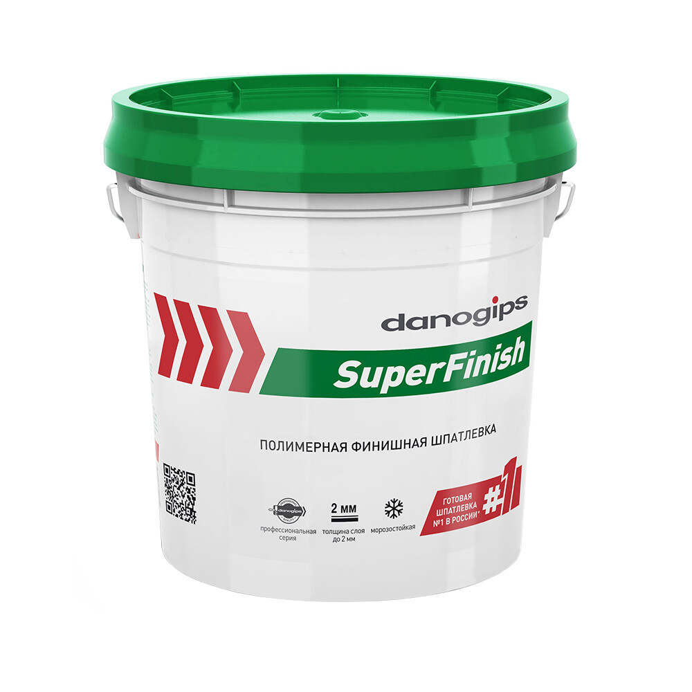 Изображение товара Шпатлевка Danogips SuperFinish универсальная для внутренних работ 17 л