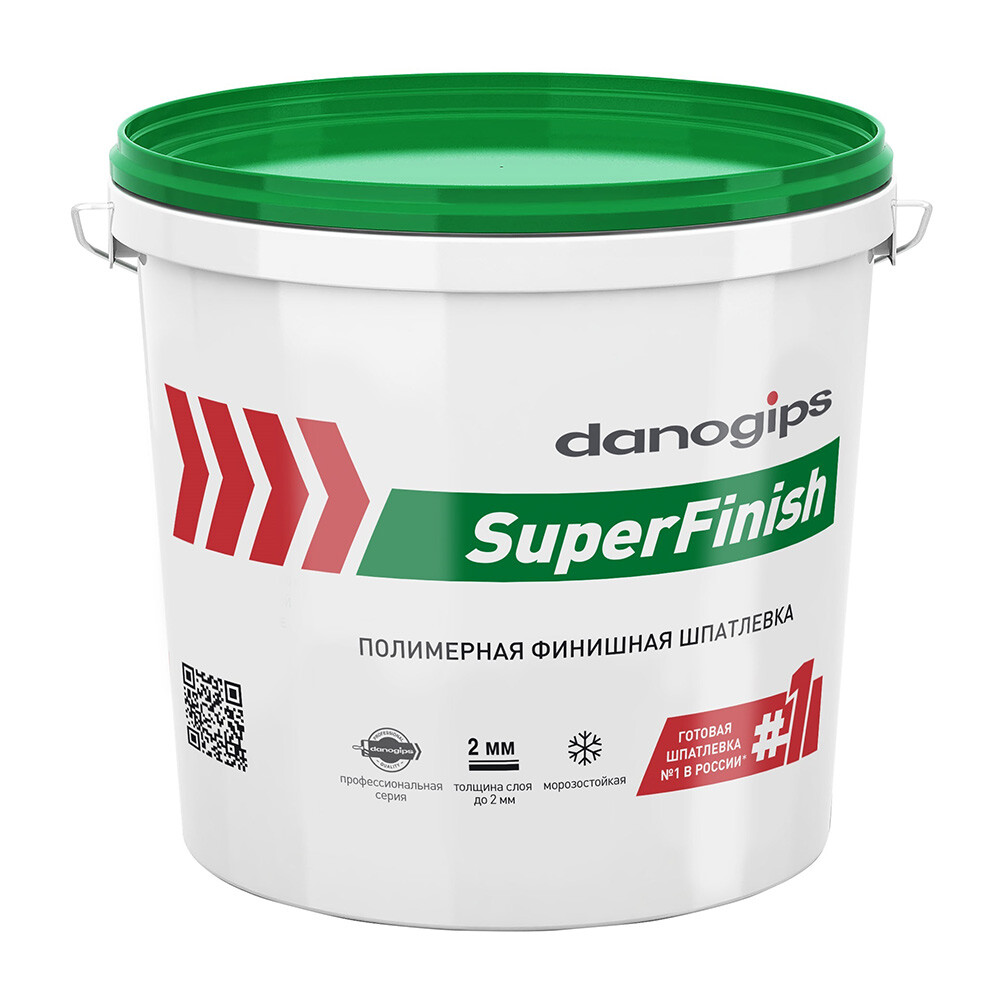 Изображение товара Универсальная шпаклевка Danogips SuperFinish 5 кг для внутренних работ