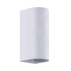 Светильник фасадный настенный IN HOME Rondo белый 150 мм GU10 10 Вт IP54
