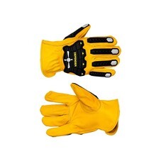 Перчатки кожаные Technogloves Дефендер желтые/черные 11 (XXL)