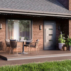 Панель фасадная Технониколь Камень 1000х420 мм умбрия - фото 2