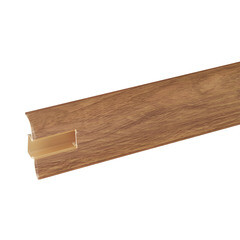 Плинтус ПВХ напольный Winart 58 мм дуб обыкновенный 2500 мм S-профиль с кабель-каналом - фото 3