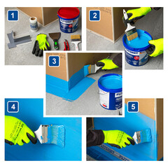 Гидроизоляция цементно-полимерная Plitonit ГидроЭласт 2К 12,5 кг+4 л - фото 2