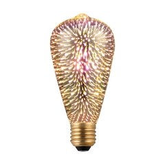 Изображение товара Лампа светодиодная Voltega E27 2700К 3 Вт 20 Лм 220-240 В эдисона тонированная (8526)