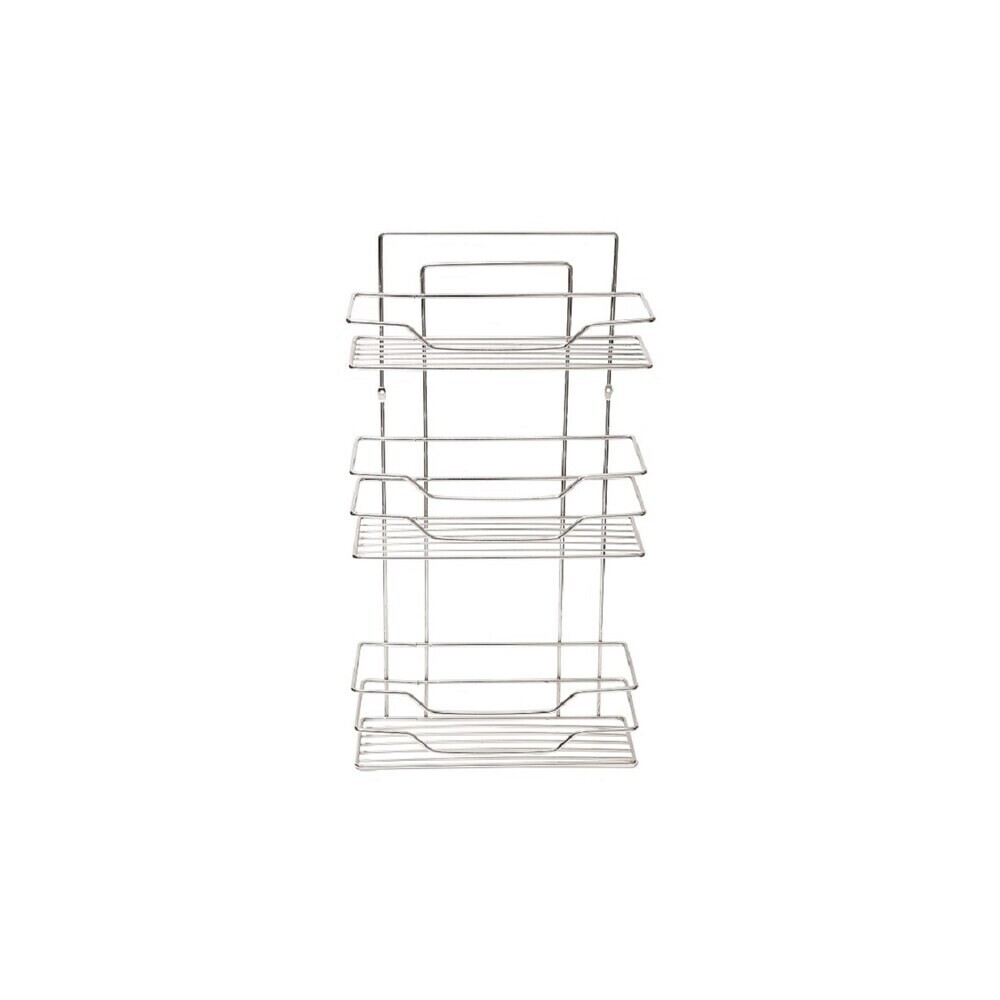 

Полка для ванной Primanova трехъярусная 245х500х155 мм металл хром (D-05225)