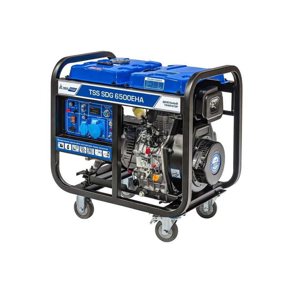Изображение товара Дизельный генератор ТСС SDG 6500EHA с электростартером и автоматикой