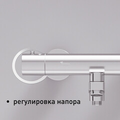 Смеситель для ванны Corsa Deco Thermo хром термостатический с коротким изливом без лейки (FTBR02S) - фото 6