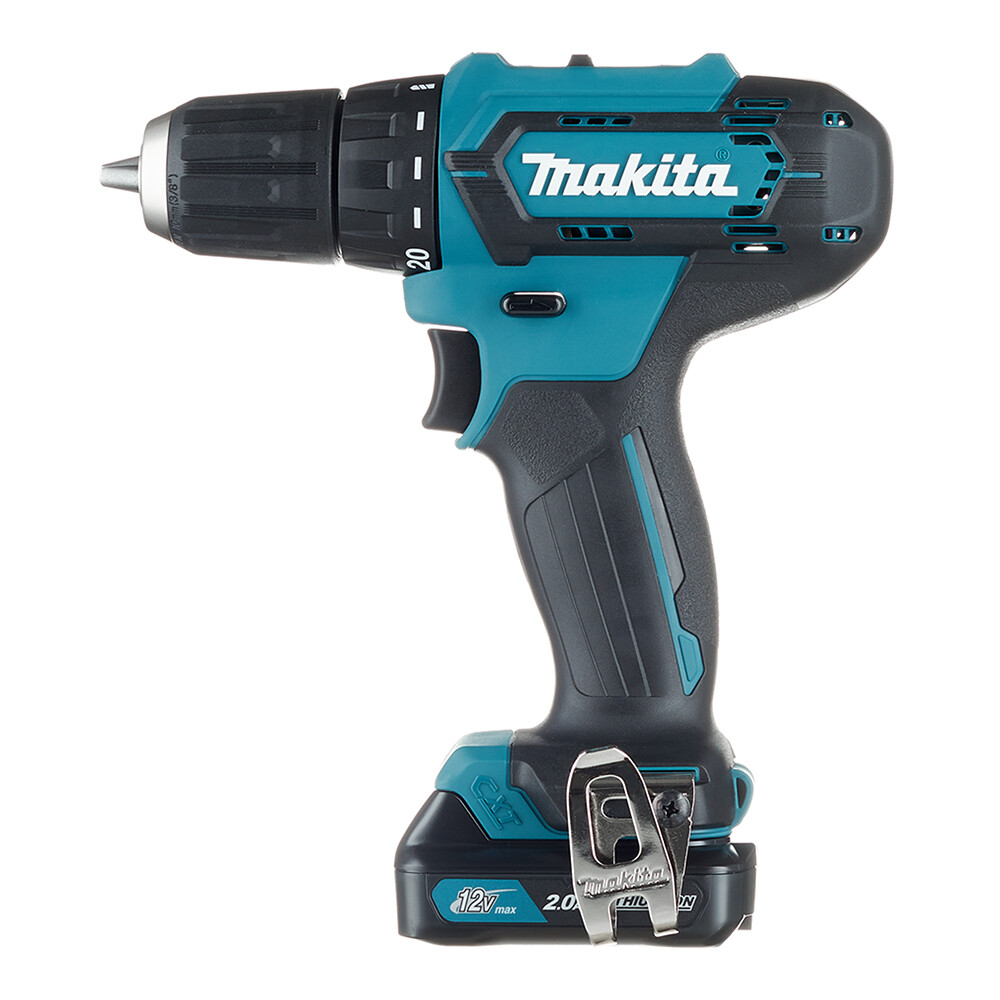 Изображение товара Аккумуляторная дрель-шуруповерт Makita CXT DF333D 12 В 2 Ач Быстрозажимной