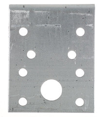 Уголок крепежный оцинкованный 70х70х55х1.8 мм - фото 2