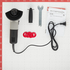 Шлифмашина угловая электрическая Интерскол УШМ-125/900(Т) 900 Вт d125 мм (42.1.0.00) - фото 3