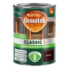 Изображение товара Антисептик Omnitex Classic S декоративный для дерева палисандр 0,9 л