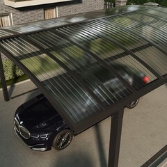 Поликарбонат сотовый Woggel 8 мм 2,1х6 м прозрачный - фото 2