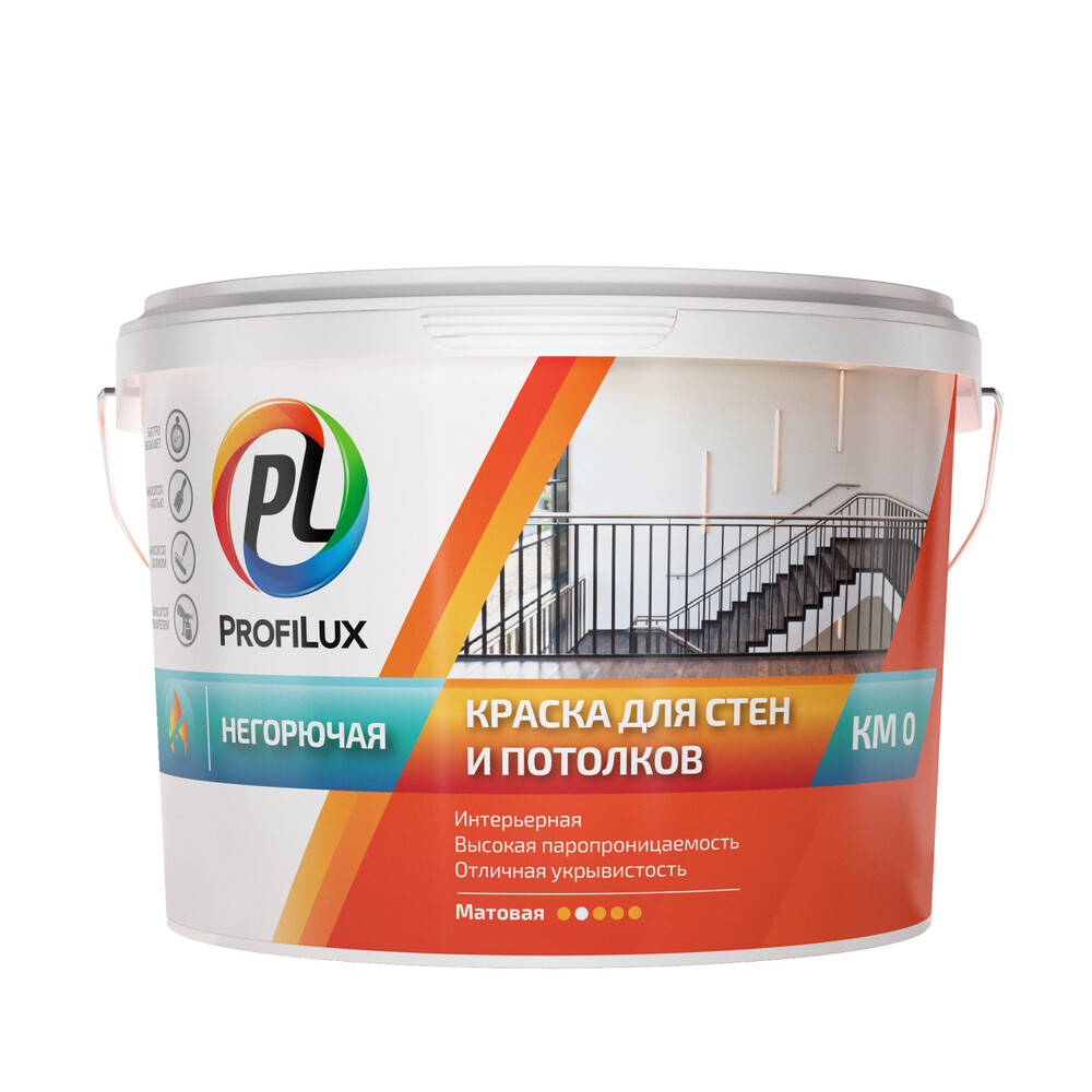 

Краска интерьерная Profilux база А белая 14 кг