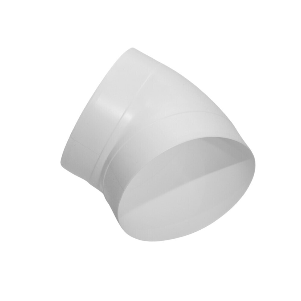 Изображение товара Колено для круглых воздуховодов ВА ВЕНТ пластиковое d100 мм 45°