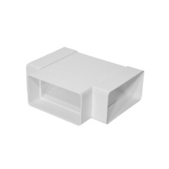 Изображение товара Тройник пластиковый для плоских воздуховодов 55х110 мм