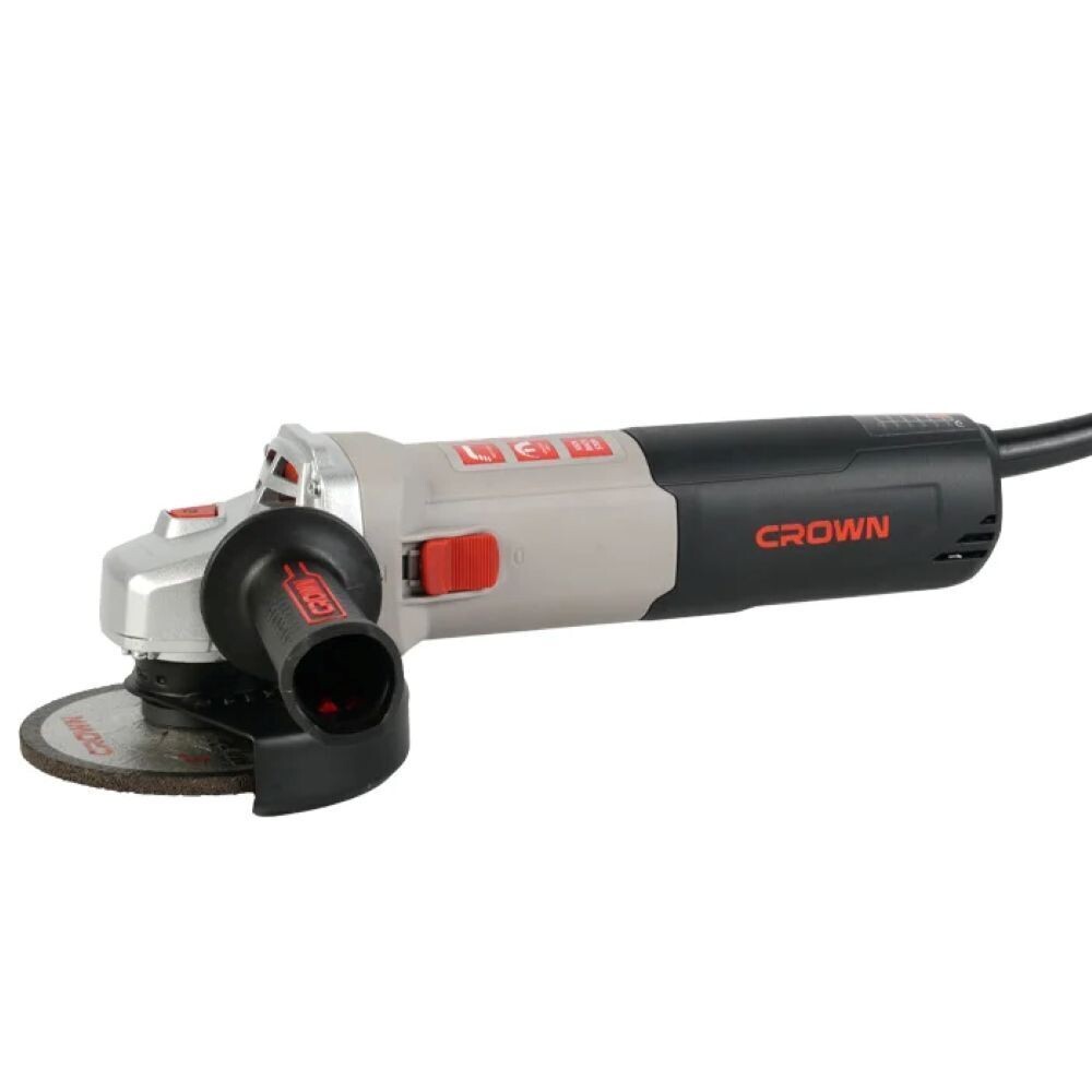 Изображение товара Шлифмашина угловая электрическая Crown CT13677-125RSV 1500 Вт d125 мм Изображение товара Шлифмашина угловая электрическая Crown CT13677-125RSV 1500 Вт d125 мм