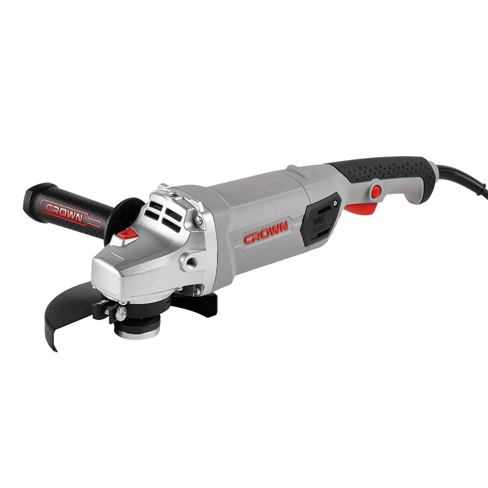 Изображение товара Шлифмашина угловая электрическая Crown CT13507-150N 1500 Вт d150 мм Изображение товара Шлифмашина угловая электрическая Crown CT13507-150N 1500 Вт d150 мм