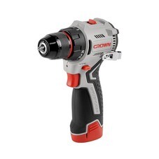 Дрель-шуруповерт аккумуляторная бесщеточная Crown CT21129HMX-2 BMC 12 В 2 Ач Li-Ion 1 АКБ и ЗУ