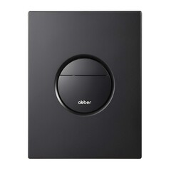 Изображение товара Клавиша смыва для инсталляций Abber пневматическая черная матовая (AC0126MB)