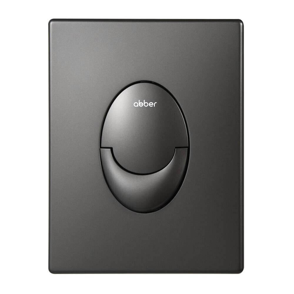 Изображение товара Клавиша смыва Abber AC0125NG 2-режимный пневматический слив никель