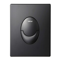 Изображение товара Клавиша смыва для инсталляций Abber пневматическая черная матовая (AC0125MB)